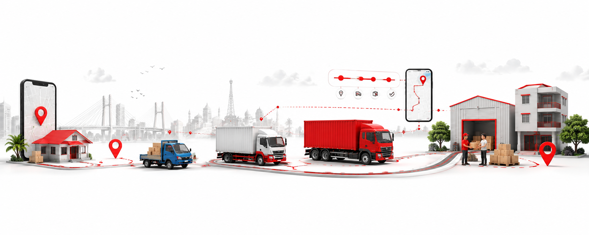 How TruckDorkar Works Graphic